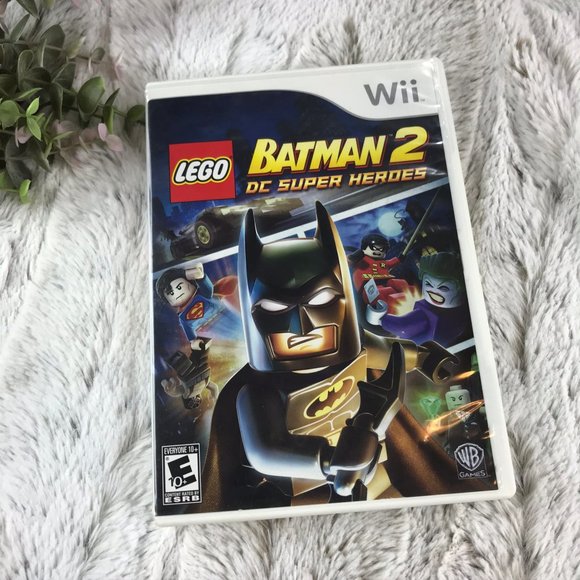 [Nintendo Wii] LEGO Batman 2: DC Super Heroes Video Game DC Comics Warner Bros - Picture 1 of 3
